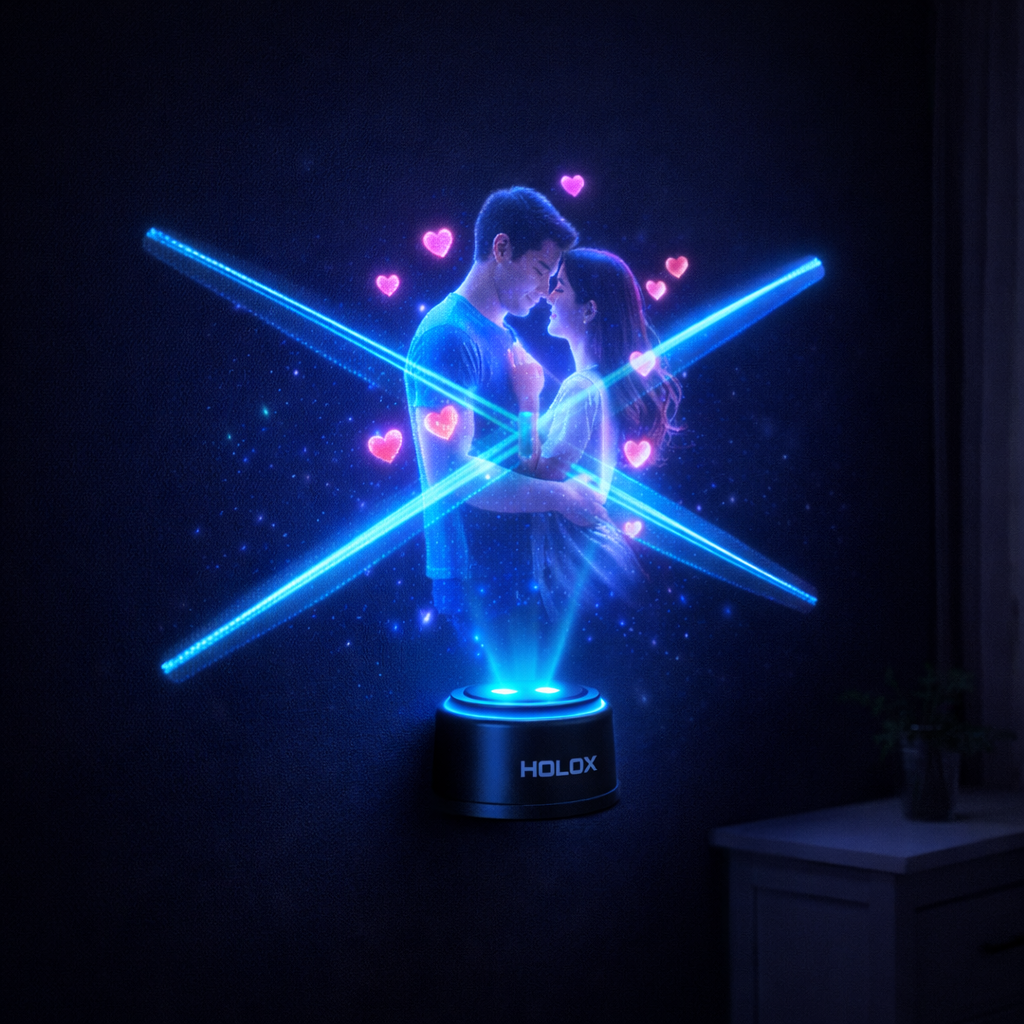 HOLOX - 3D Hologram Display Fan